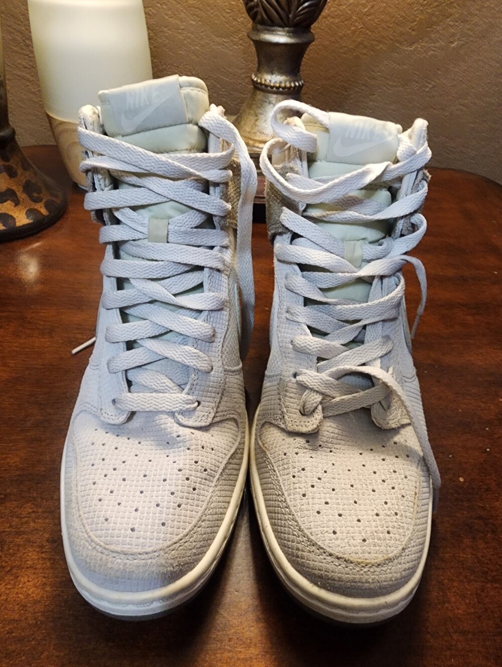 WOMEN'S NIKE DUNK SKY WEDGE SNEAKER SZ.9.5